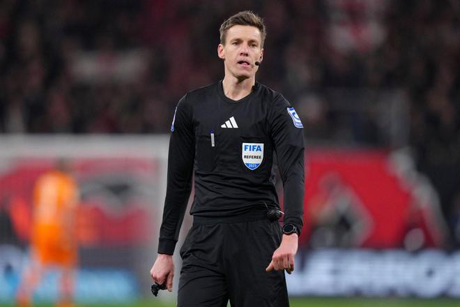 官方：德國裁判希伯特執(zhí)法尤文vs葡萄牙體育
