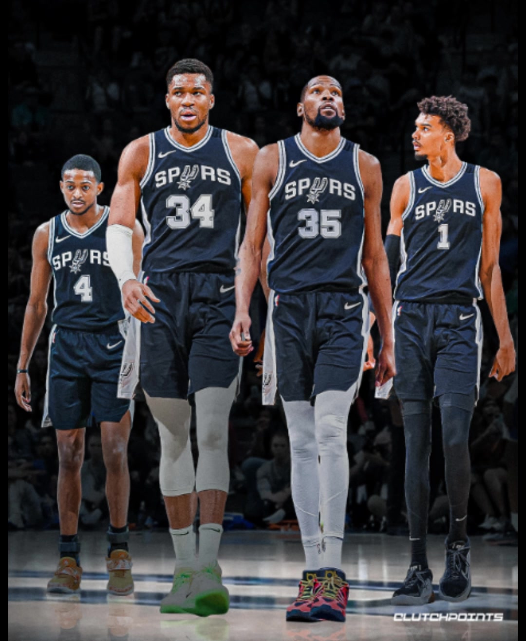 當(dāng)馬刺今夏集齊了文班和兩個(gè)小文班這比賽怎么打