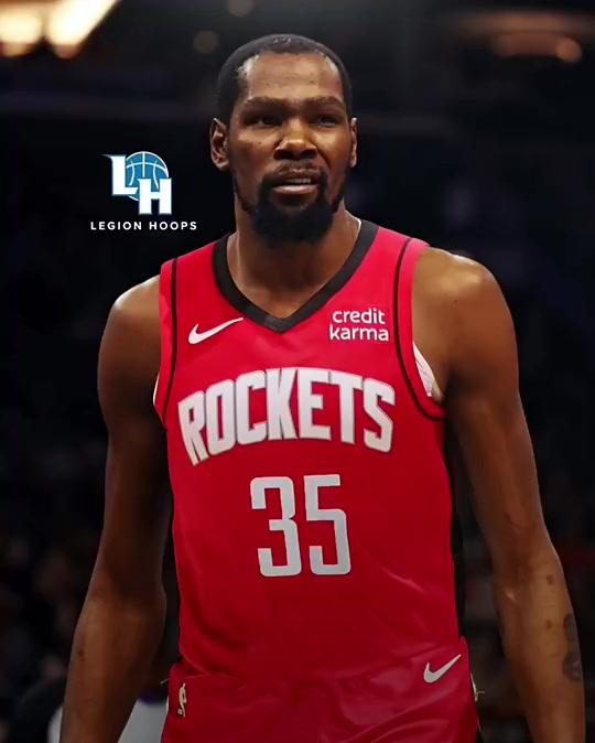 超巨KD真來(lái)休斯頓了這下就看火箭季后賽能走多遠(yuǎn)了