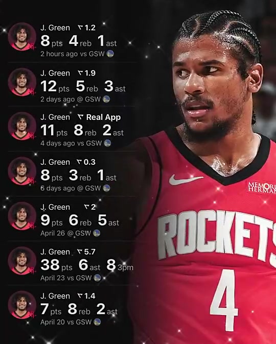 被交易也不奇怪4場(chǎng)個(gè)位數(shù)杰倫-格林季后賽之旅一言難盡啊