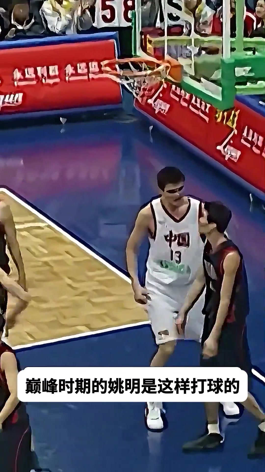 巔峰時(shí)期的姚明是這樣打球的內(nèi)外兼?zhèn)?手感柔和怎么防