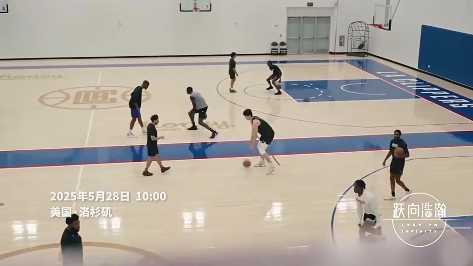 10號秀馬盧阿奇此前用漢語祝福楊瀚森謝謝兄弟一路平安