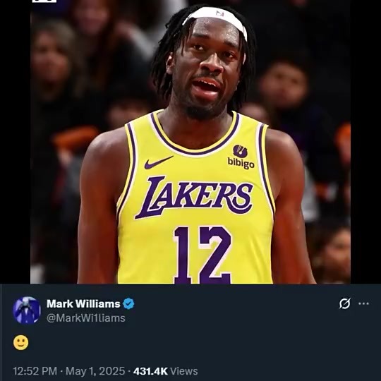 此前湖人被淘汰后馬威第一時間發(fā)推給出一個意味深長的表情