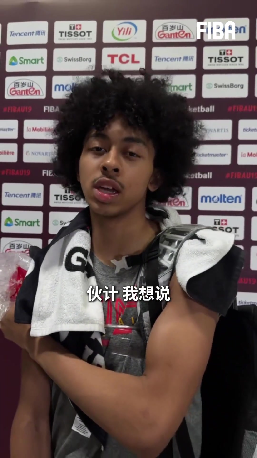 朱正賽后接受采訪(fǎng)英文很溜不知道中文怎么樣