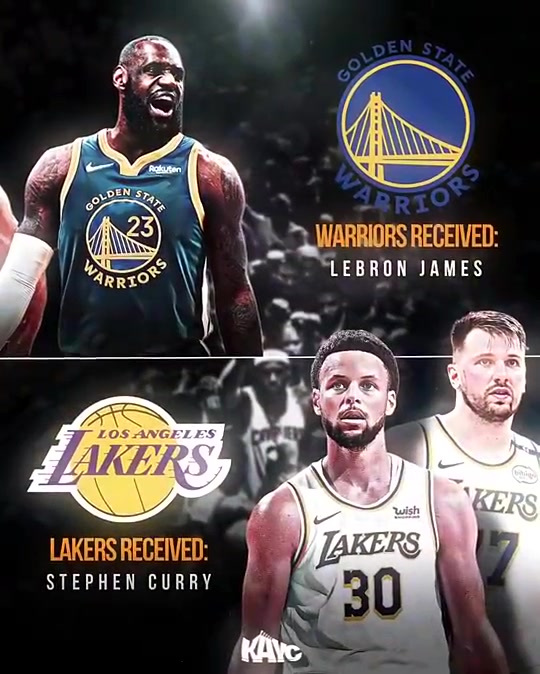 這是哪個二百五想的美媒離譜交易設(shè)想老詹與庫里互換東家