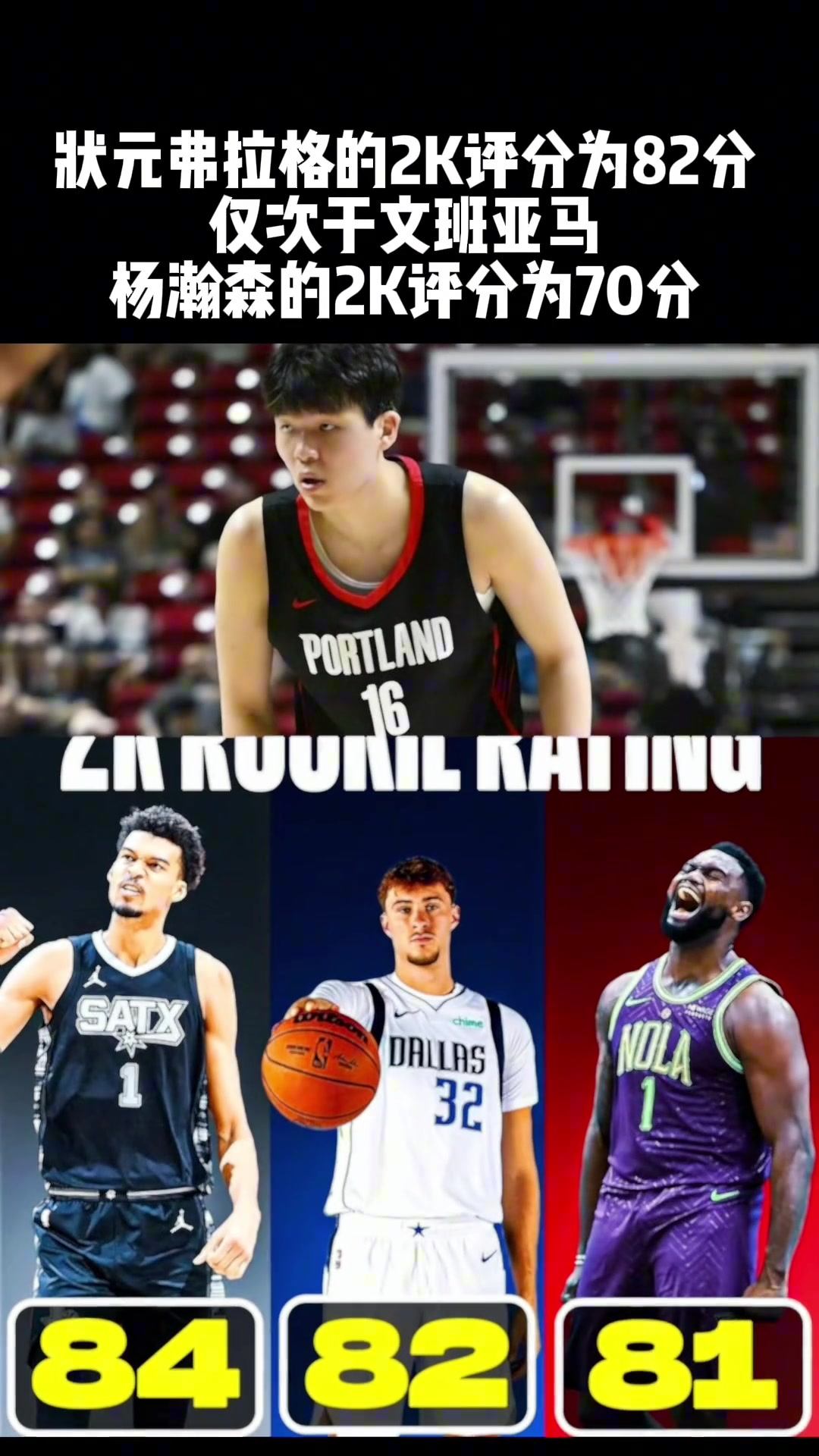 我會給你改到99的明年就能見到GOAT楊瀚森了