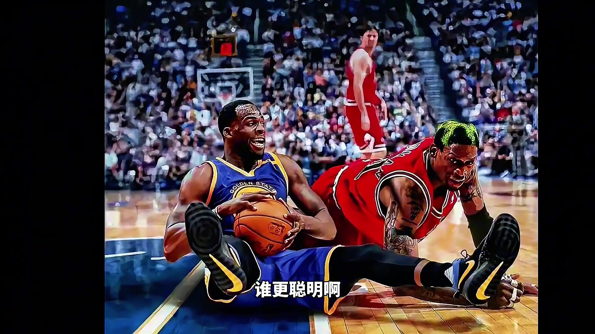 追夢vs羅德曼誰更強楊毅從防守技術來說羅德曼更勝一籌