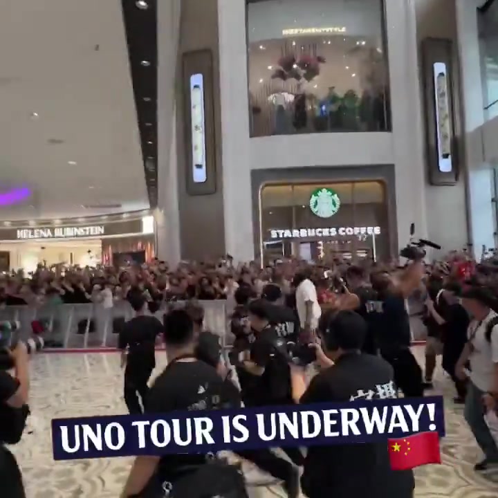 登峰造極快船官推曬視頻中國球迷對(duì)哈登的愛太瘋狂了