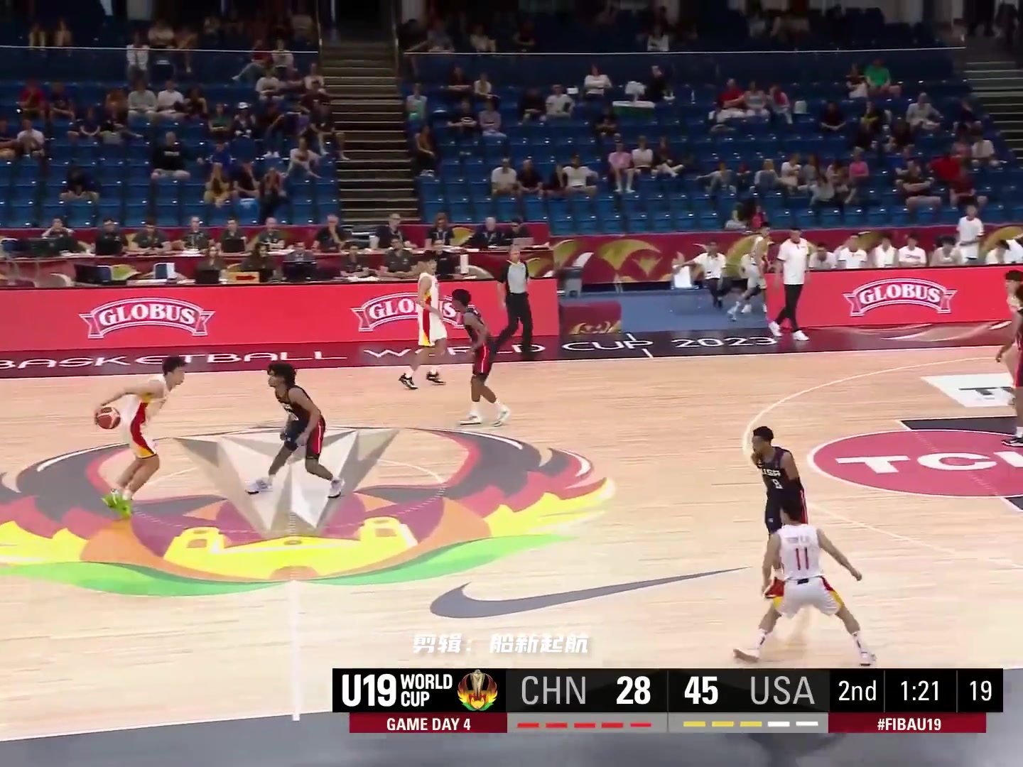 去年U19王俊杰面對美國隊10投6中表現(xiàn)驚艷可惜傷退