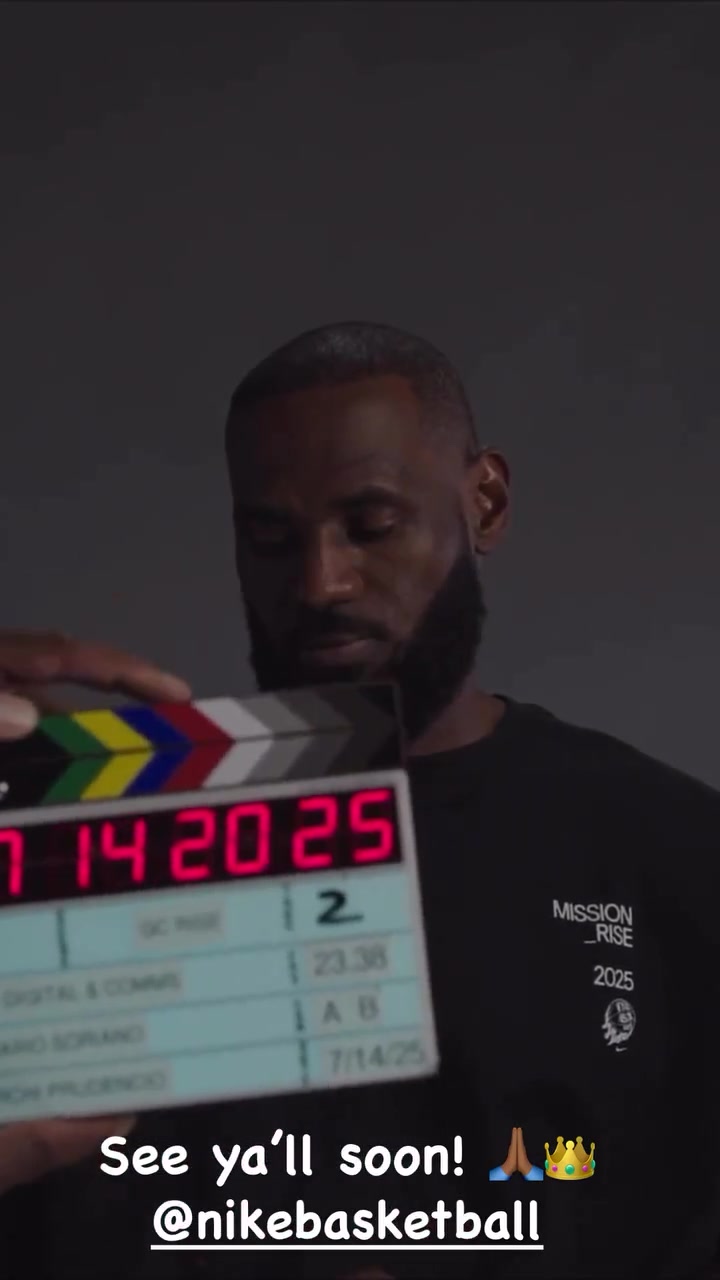 官宣中國(guó)行詹姆斯喊話中國(guó)小球員你們準(zhǔn)備好了嗎讓我看看