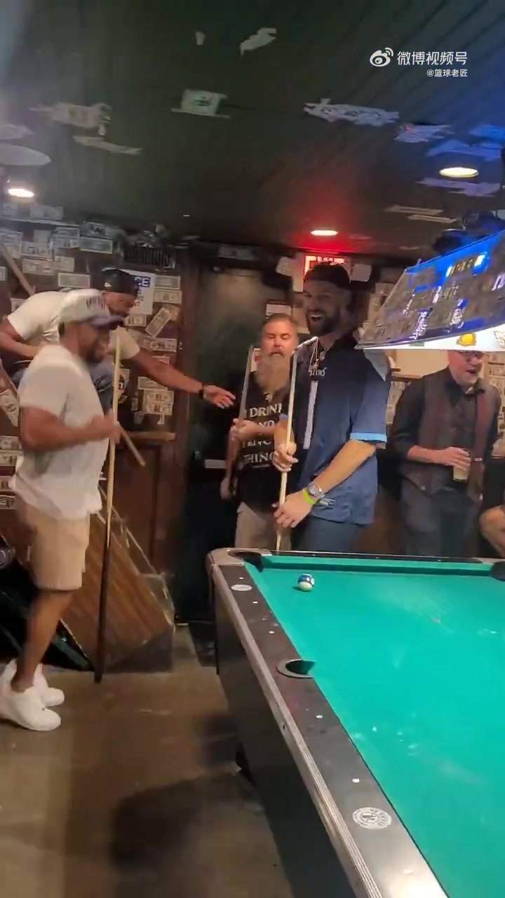 克萊這臺(tái)球水平看著有點(diǎn)東西