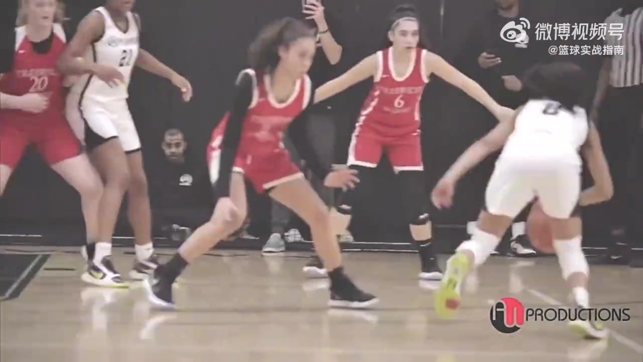 多么有天賦啊科比女兒GIGI 在出意外前打的最后一場球