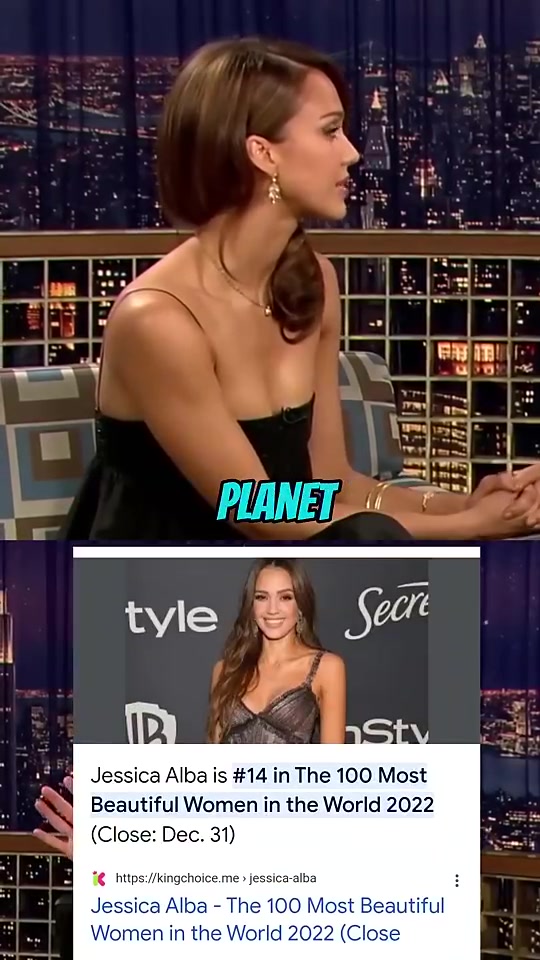 湖人隊的鐵桿粉絲杰西卡-阿爾芭當(dāng)年真不愧是女神級別的