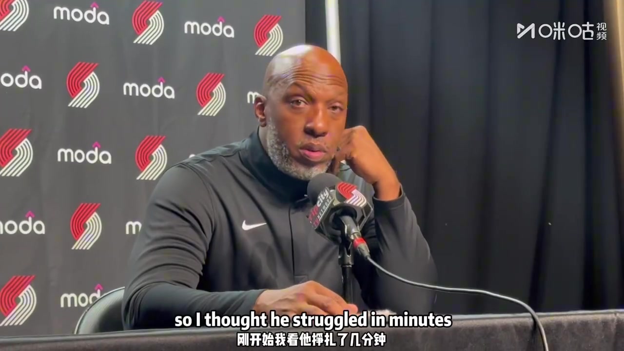 比盧普斯楊瀚森打得并不糟糕他一開始很緊張我球員時(shí)期也體會過那種緊張