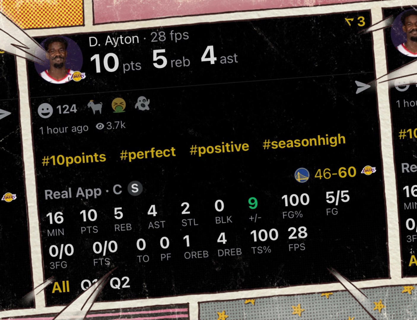 頓寶今天起飛了半場出戰(zhàn)16分鐘投籃5中5砍下10分5板4助2斷