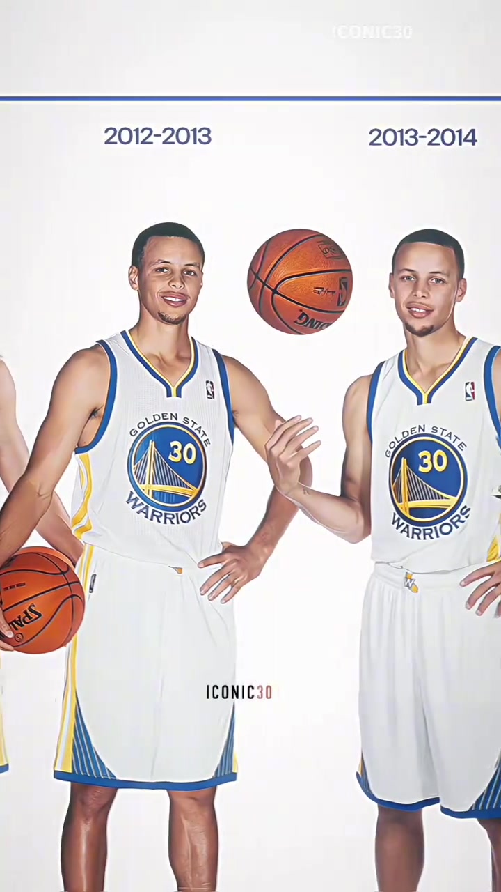 從被低估到追逐偉大庫里每一年定妝照合集珍惜每一場比賽吧