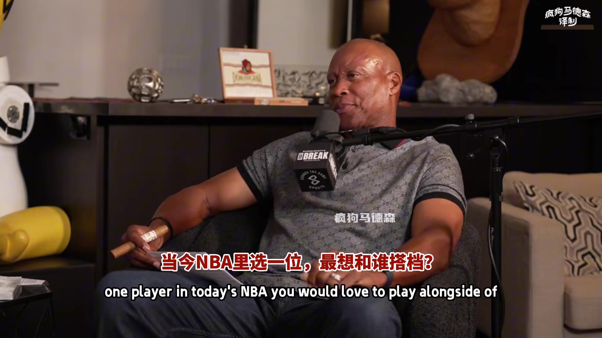 7冠球員霍里我其實想和勒布朗搭檔他是愿意傳球的