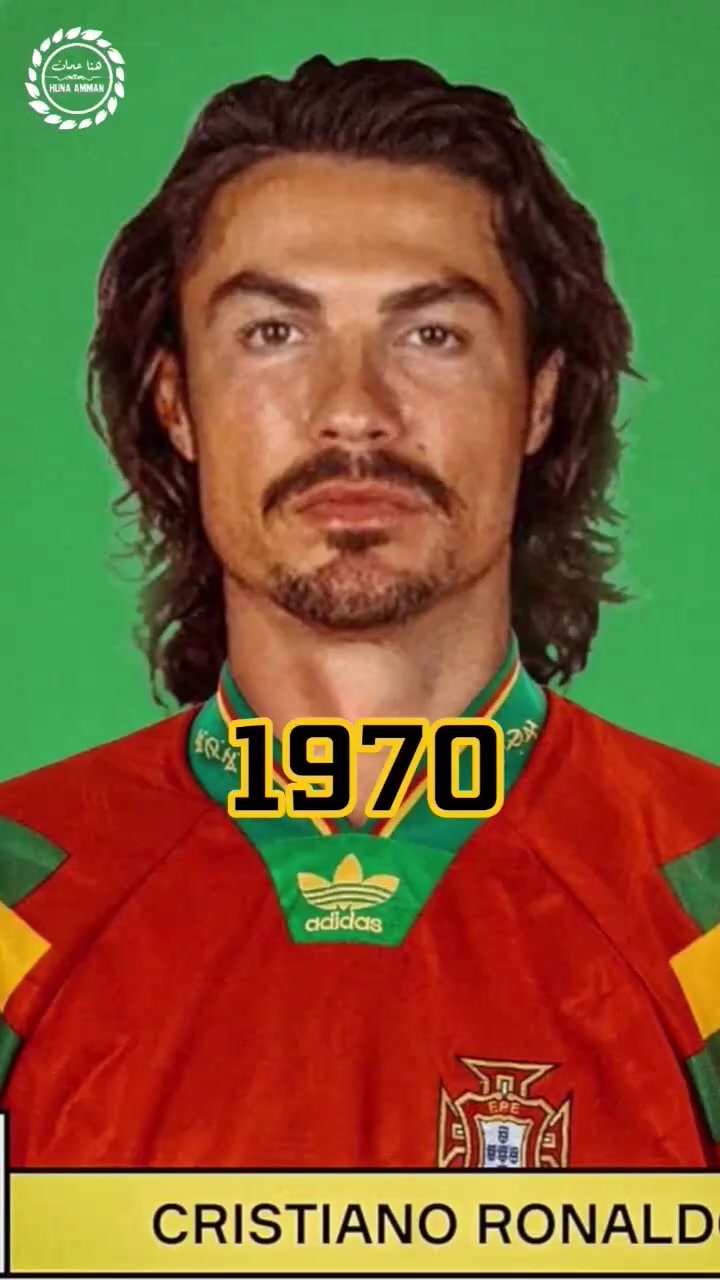 誰最帥網(wǎng)友惡搞假如C羅梅西姆巴佩馬奎爾生在70年代的造型