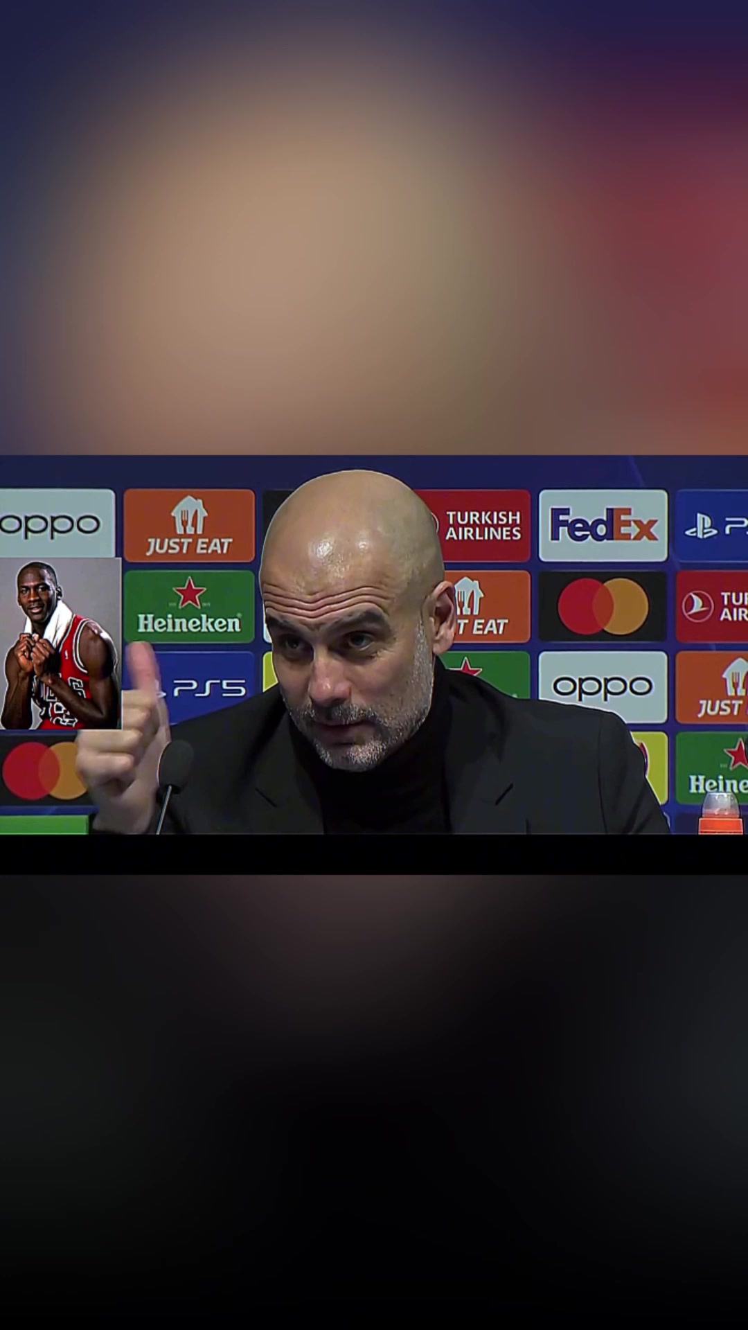 傷心瓜迪奧拉我的偶像朱莉婭-羅伯茨去看曼聯(lián)比賽我很失望