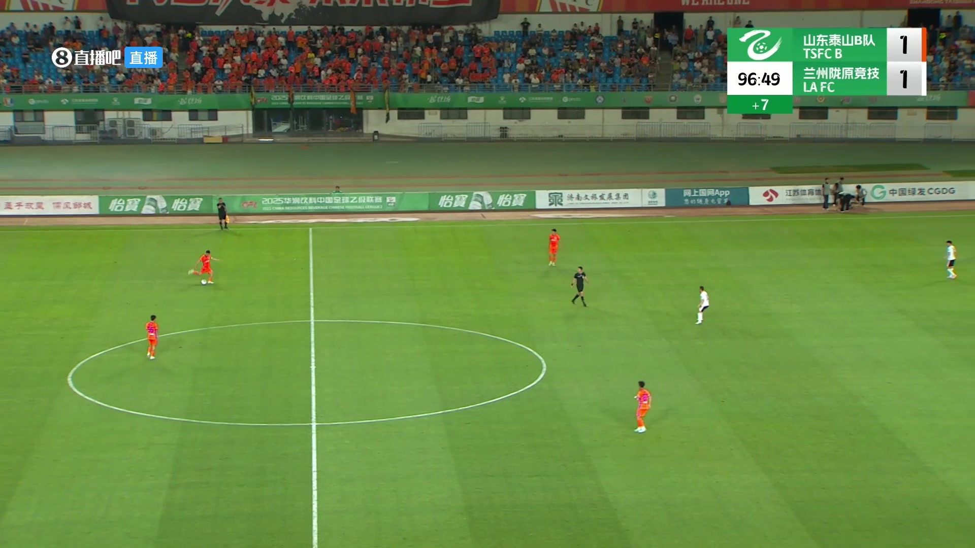 19歲帶刀中衛(wèi)泰山B隊彭嘯補時凌空爆射國足未來之星啊