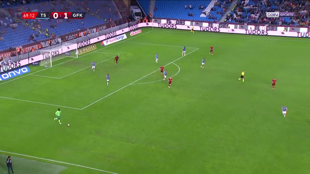 狀態(tài)迅速回升土超第6輪奧納納后場(chǎng)長(zhǎng)傳助攻隊(duì)友進(jìn)球