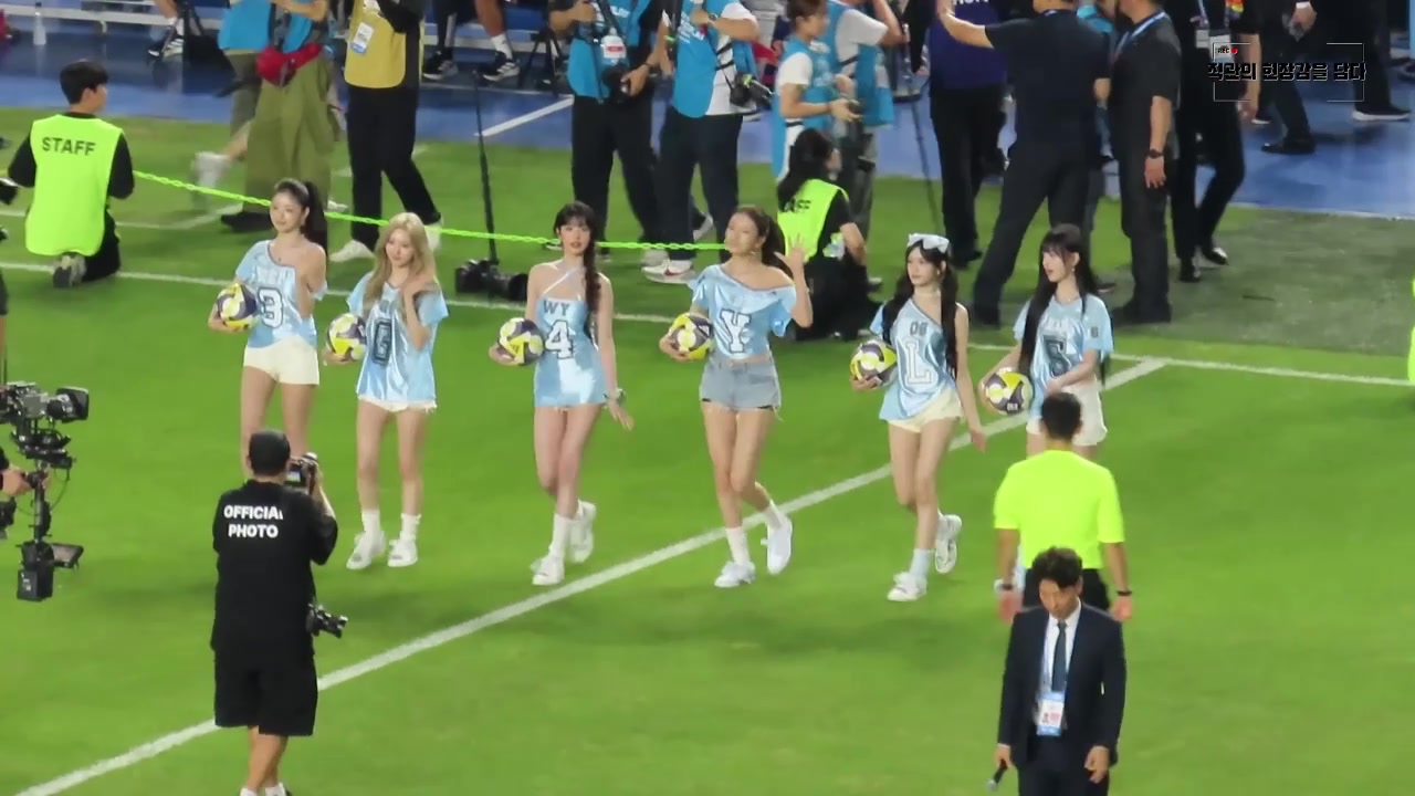 什么水平K聯(lián)賽全明星賽前女團(tuán)前來(lái)助興