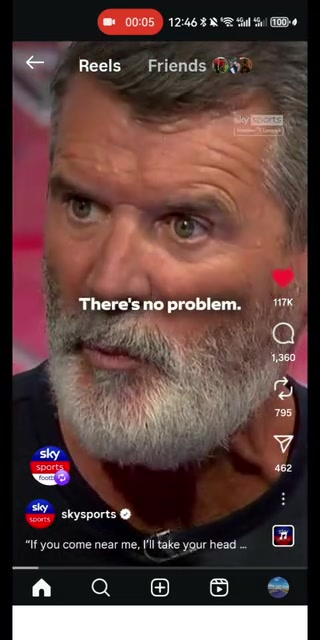 羅伊基恩銳評(píng)巴因德爾太軟了他應(yīng)該擁有絕對(duì)制空權(quán)而不是抱怨