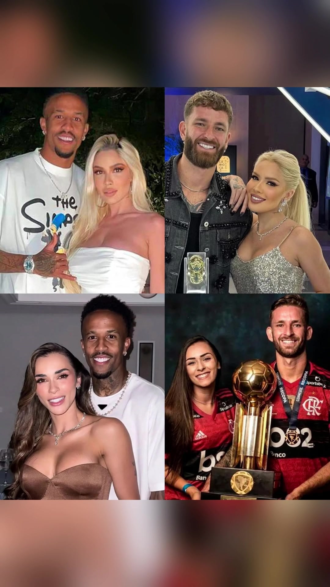 真會(huì)玩米利唐與弗拉門戈球員上演女友互換大戲