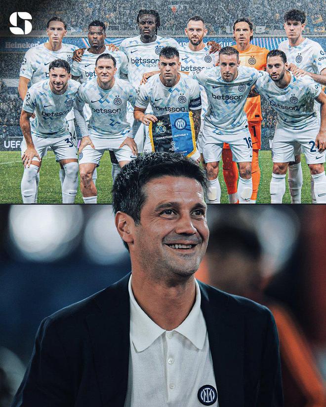 總比分9-0，國(guó)米隊(duì)史首次取得歐冠開局三連勝且一球未丟