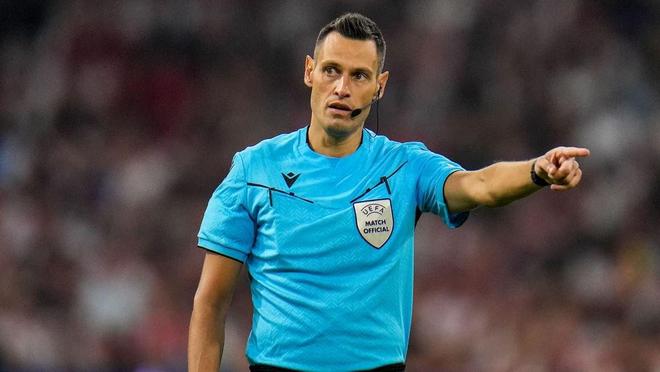 官方：意大利裁判馬里亞尼將執(zhí)法歐冠巴黎vs拜仁