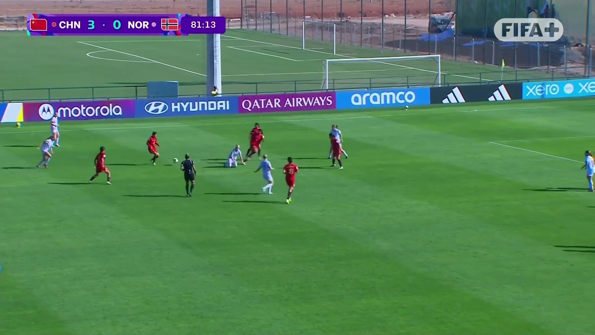 太強(qiáng)了?方珍珠單刀破門U17中國(guó)女足4-0領(lǐng)先挪威