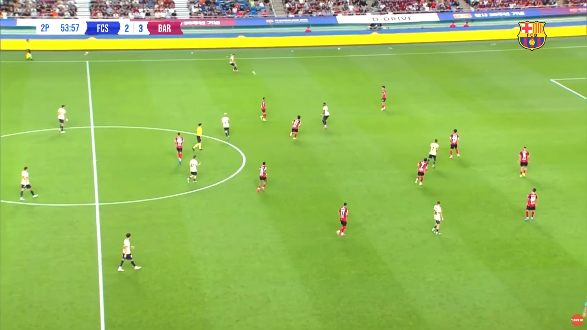 重炮手克里斯滕森超遠(yuǎn)距離重炮轟門得手巴薩4-2首爾