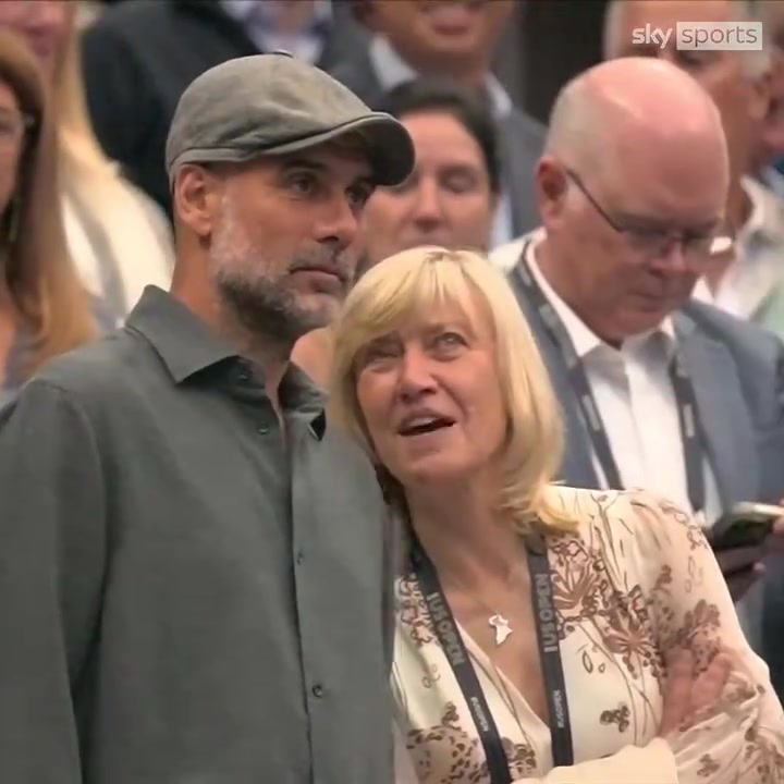 能不能帶幾個(gè)球員回去瓜迪奧拉此前現(xiàn)身美網(wǎng)觀賽