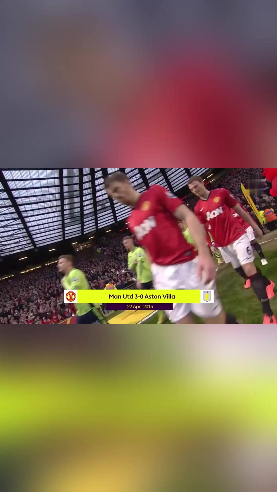 無解13年范佩西天外飛仙半場(chǎng)戴帽曼聯(lián)提前4輪奪冠