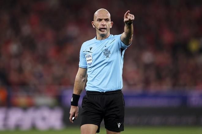 官方：葡萄牙裁判戈迪尼奧將執(zhí)法歐冠第四輪國米vs凱拉特