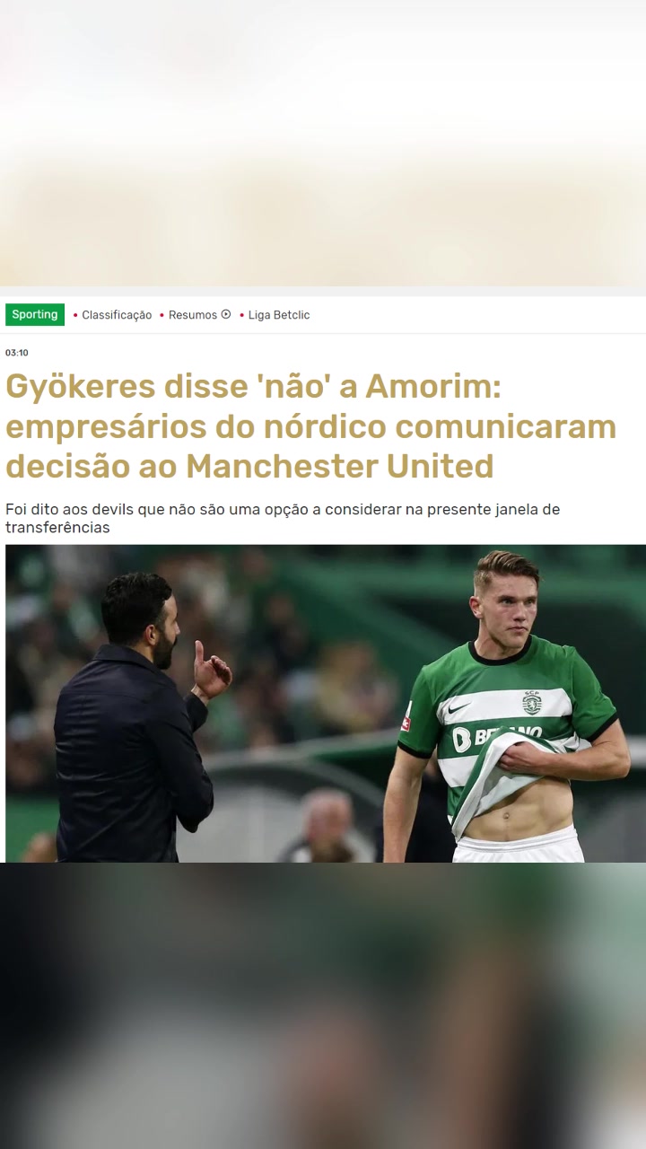 葡媒Record約克雷斯拒絕了曼聯(lián)報(bào)價(jià)他更傾向于加盟阿森納