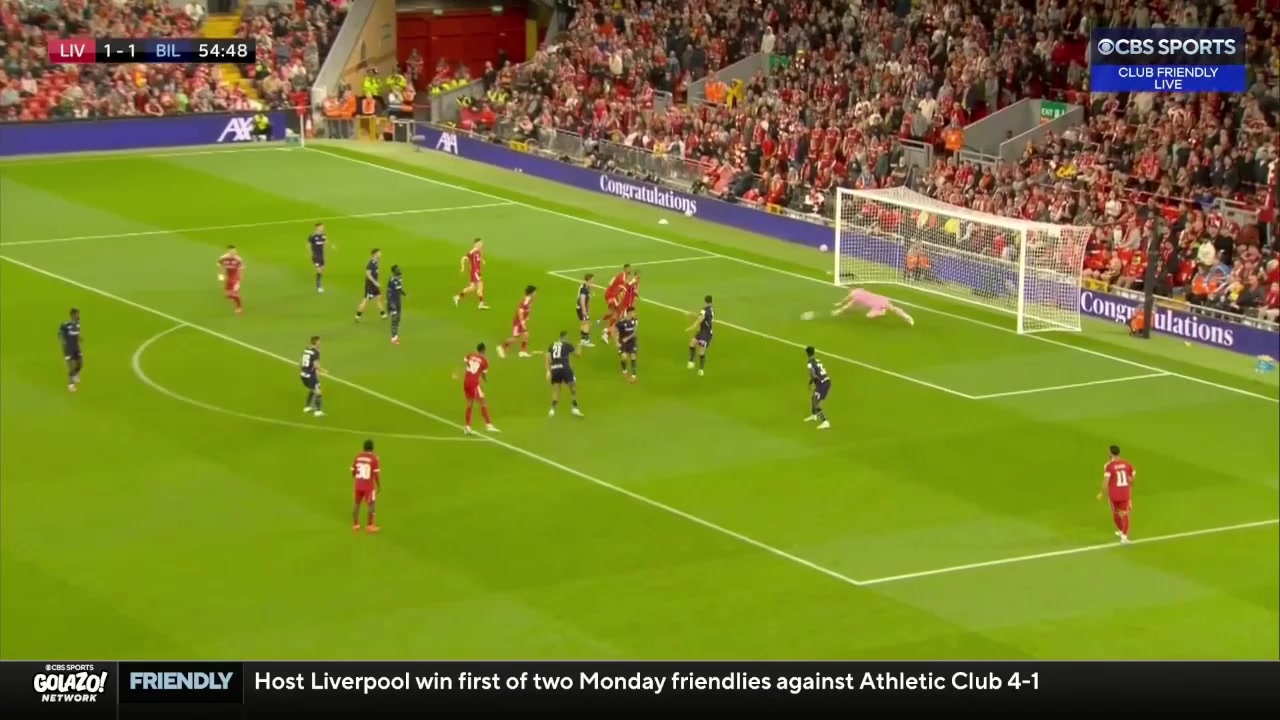 赫拉芬貝赫遠(yuǎn)射被撲出加克波補(bǔ)射破門利物浦2-1再次領(lǐng)先