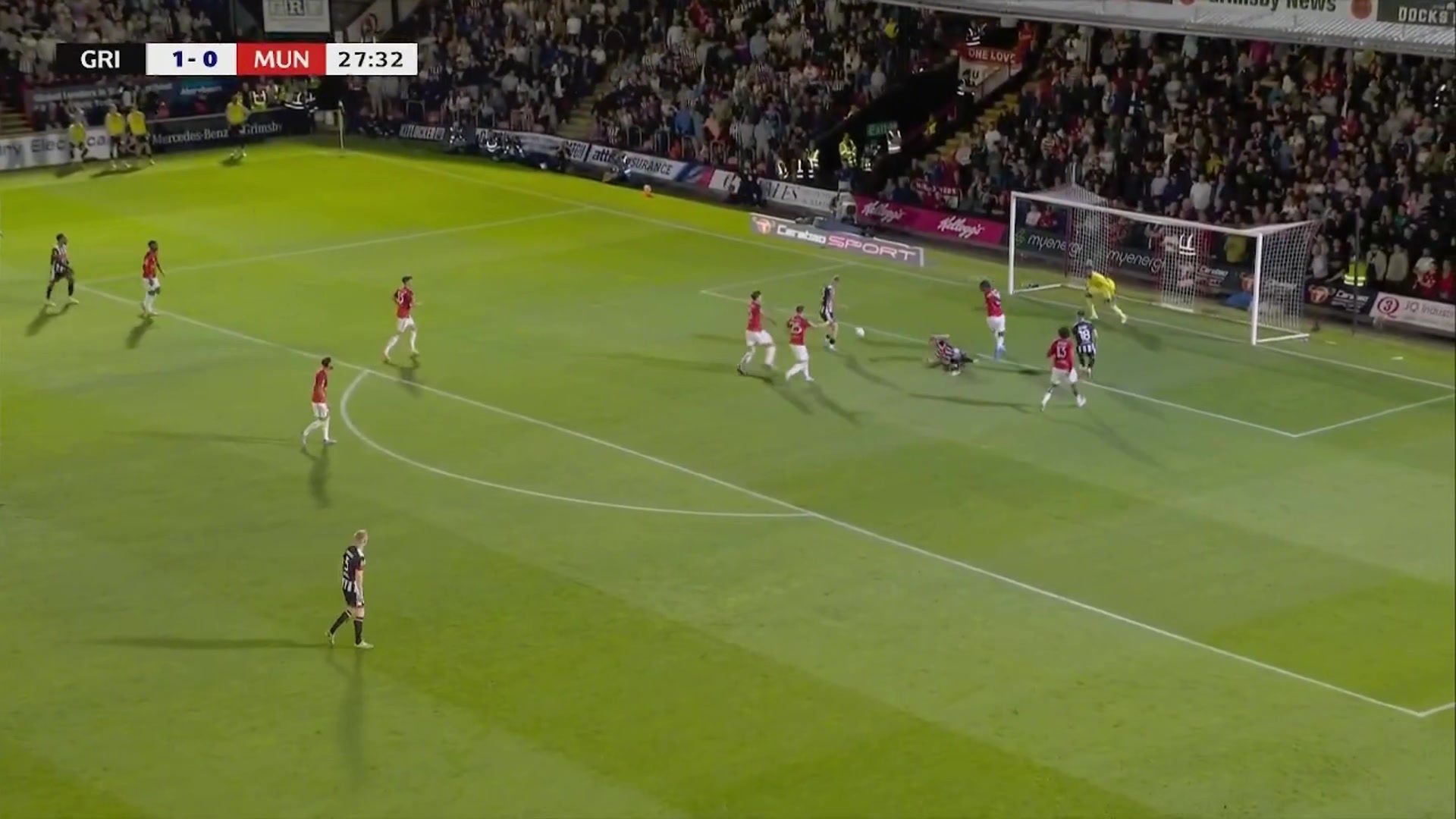 沒吹的話就會(huì)是29分鐘0-3落后了格林斯比球員進(jìn)球但手球在先