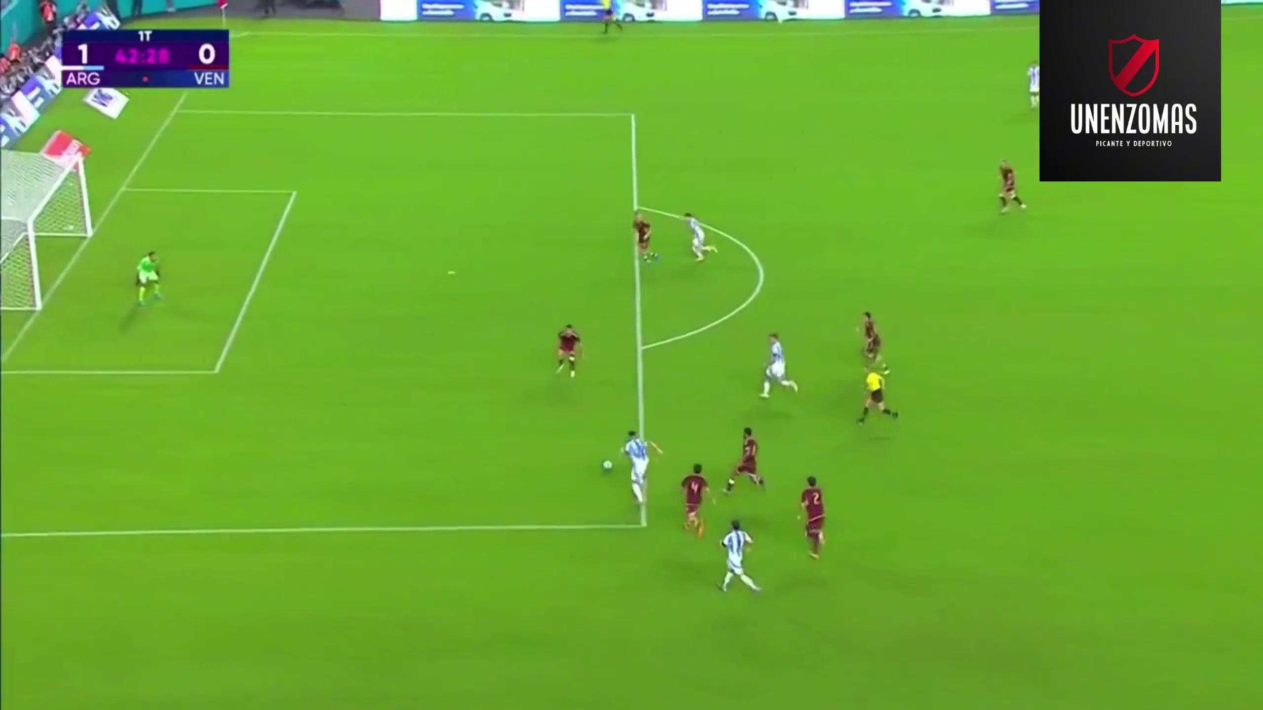 委內(nèi)瑞拉門將神了勞塔羅差點打進(jìn)一粒精彩進(jìn)球