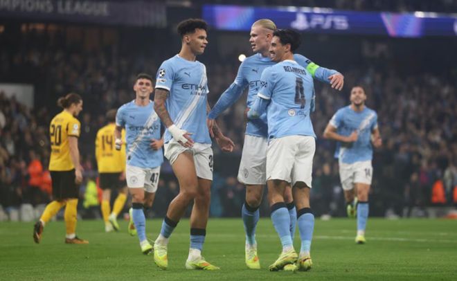 隨著曼城4-1多特，巴薩3-3爆大冷，歐冠最新積分榜：全勝僅剩3隊(duì)