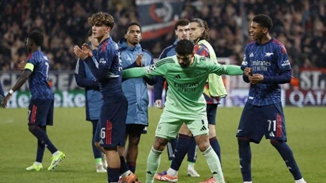 連續(xù)8場(chǎng)零封且獲勝，阿森納追平122年隊(duì)史紀(jì)錄