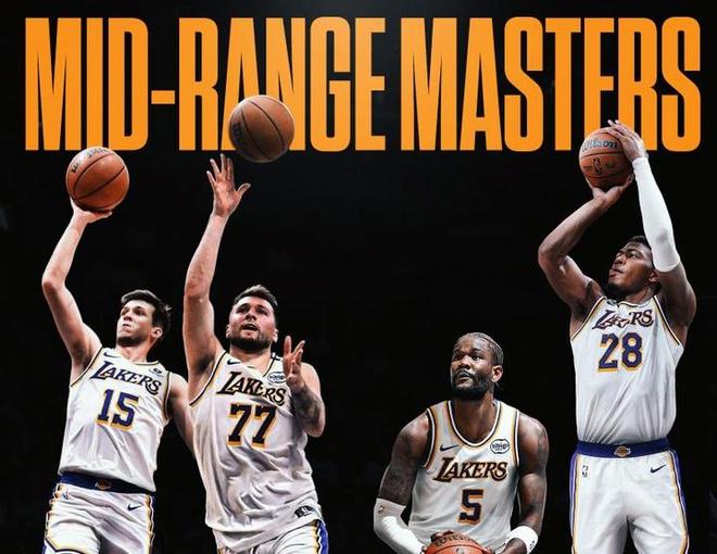 中投命中率第1！湖人化身中投豪強：四大高手崛起，沖冠更有戲？