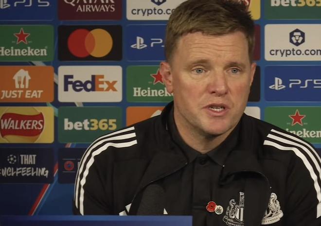 埃迪-豪：吉馬良斯為了上場說感覺很好；沒想到能執(zhí)教紐卡4年