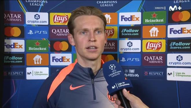 德容：不應(yīng)該再和上賽季比較了，上賽季我們也沒拿到歐冠冠軍