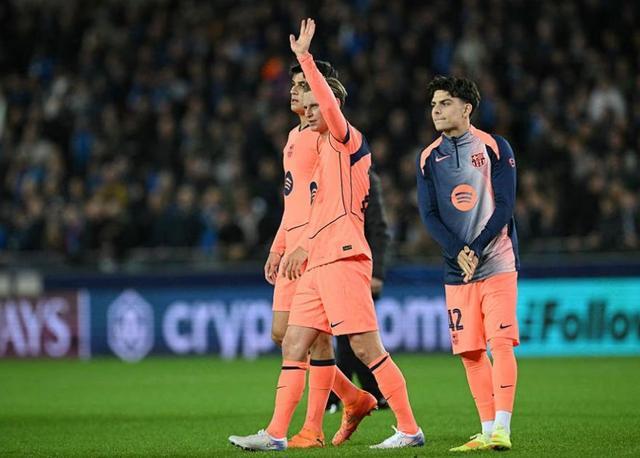 德容：我們知道布魯日在主場非常強大，我們本可以做得更好