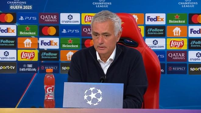 穆帥：我堅信我們還沒出局；今天裁判很有風格但水平不高