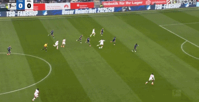 半場(chǎng)：霍芬海姆2-1萊比錫，哈伊達(dá)里、倫佩爾建功