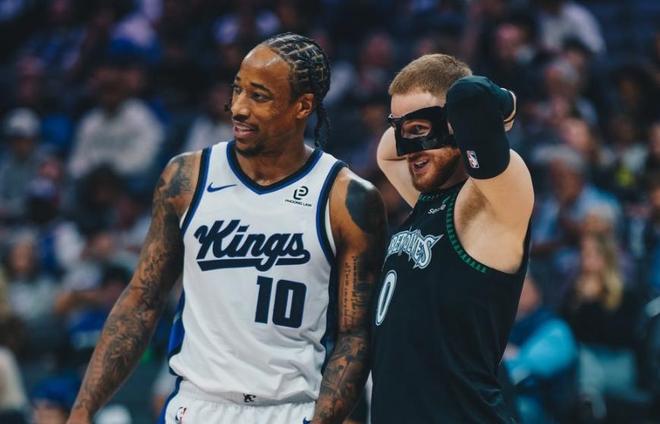 威少替補7中2，法國高塔5封蓋華子26+4+5，森林狼27分大勝國王