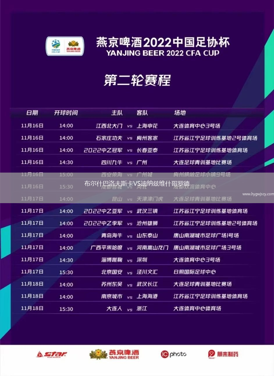 布爾什巴洛夫斯卡VS迪納茲維什哥羅德